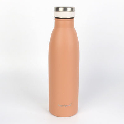 Custom logo aanvaardbaar 304 roestvrij staal vacuüm melk waterfles voor kinderen school