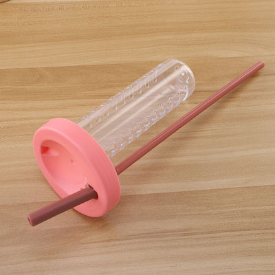 Outdoor sport moet hebben voedsel kwaliteit plastic waterfles met stro riemen en meer