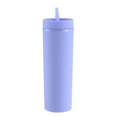Minimalistisch, milieuvriendelijk, op maat gemaakt, BPA-vrij, 16oz PP plastic waterfles met rieten.