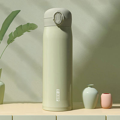 Direct drinken 500 ml roestvrijstalen isolatiekop met zelfstandig stro 2022