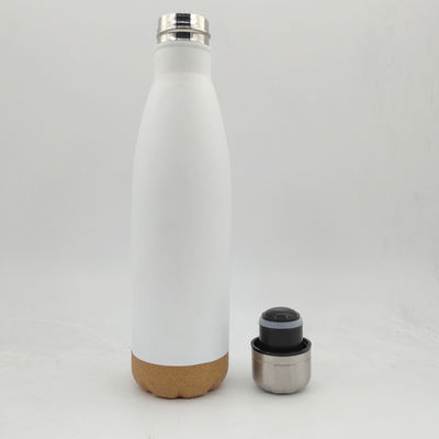 500 ml Cork Bottom Cola Vacuüm Seal Geïsoleerde Flask Roestvrijstalen Waterfles