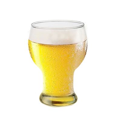 Op maat gemaakte 400-600 ml drinkglas bierbeker met handvat 6.8x24.5cm
