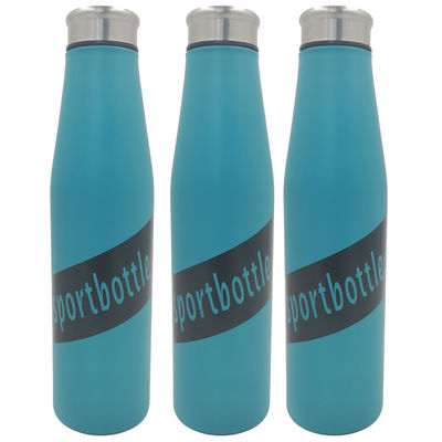 Persoonlijke 750 ml roestvrij staal klassieke waterfles voor volwassenen met milieuvriendelijk ontwerp