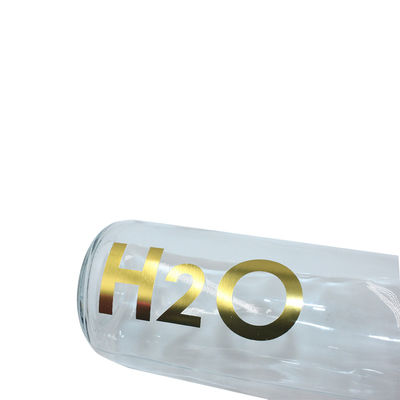 2020 Tour Custom Logo en milieuvriendelijke glazen waterfles met directe drinkmethode