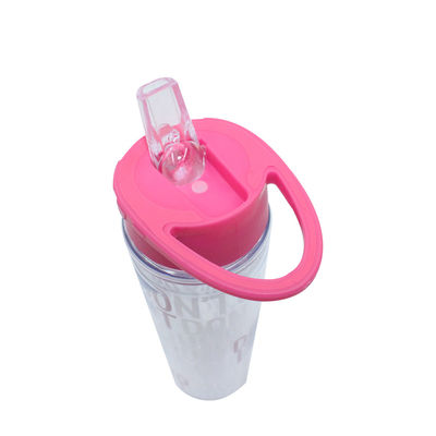 Terug naar school milieuvriendelijke kristallen plastic waterflessen met anti-corrosiecoating
