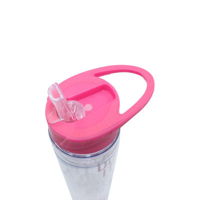 Terug naar school milieuvriendelijke kristallen plastic waterflessen met anti-corrosiecoating