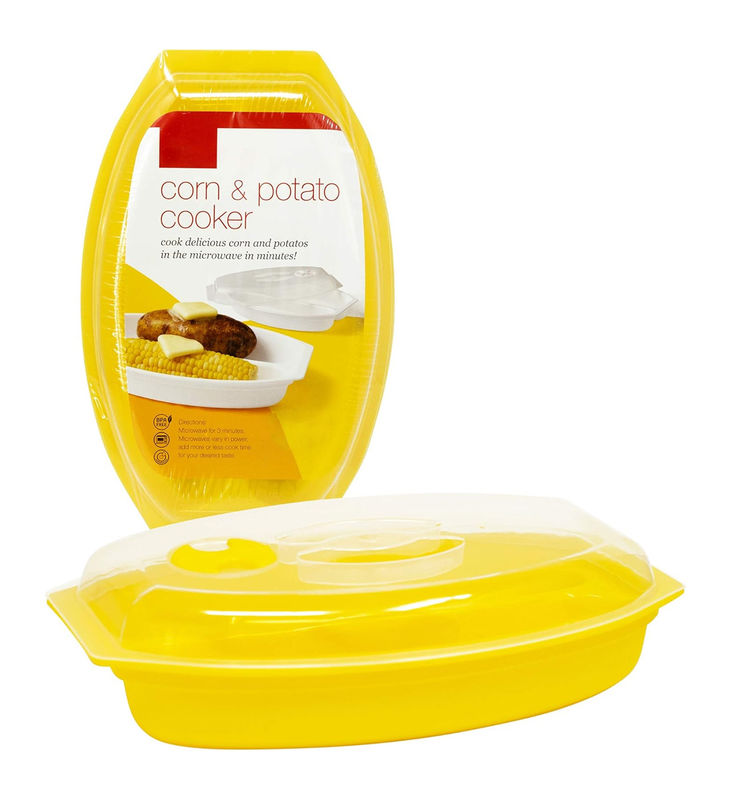 BPA-vrije microwave stoommachine Maïs aardappelkoker Afwasmachine