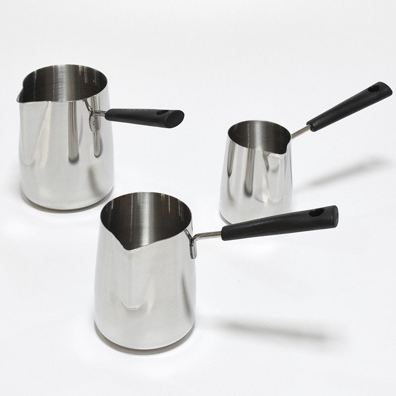 Metalen percolator voor capaciteit 250 ml/350 ml/600 ml/1000 ml koffie Moka Pot en melkboter