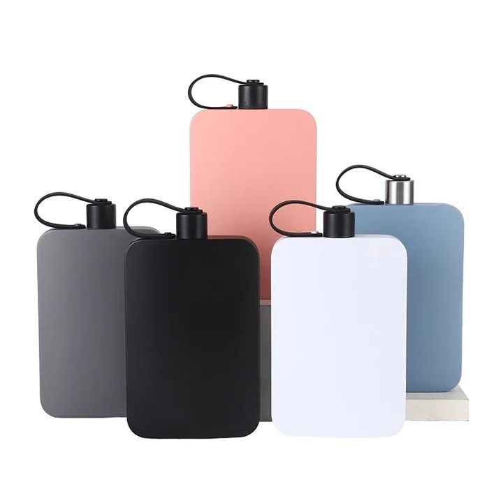 American Style Outdoor Activity 500ml roestvrij staal notebook Hip Flask met aangepast logo