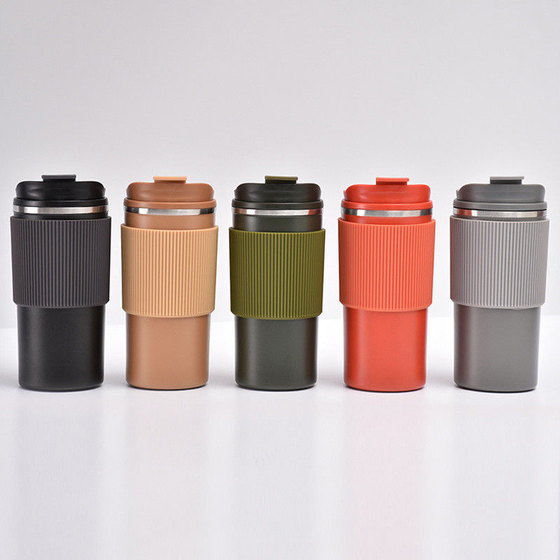 Contemporary Design Custom BPA-vrije Grip Car Double Wall 450ML roestvrijstalen bekers