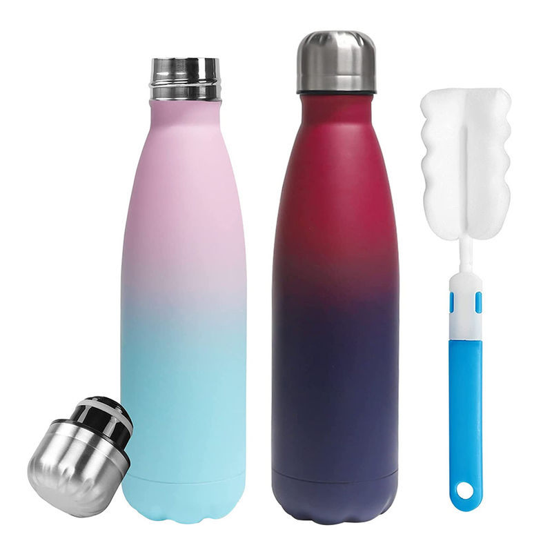 Sport geïsoleerde roestvrijstalen waterfles met aangepast logo en anti-corrosiecoating
