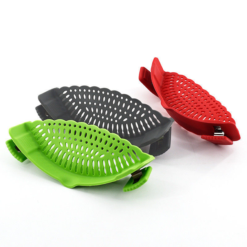 Clip On Zuiver voor potten Pan past in alle potten en borden Silicone Keuken Zuiver
